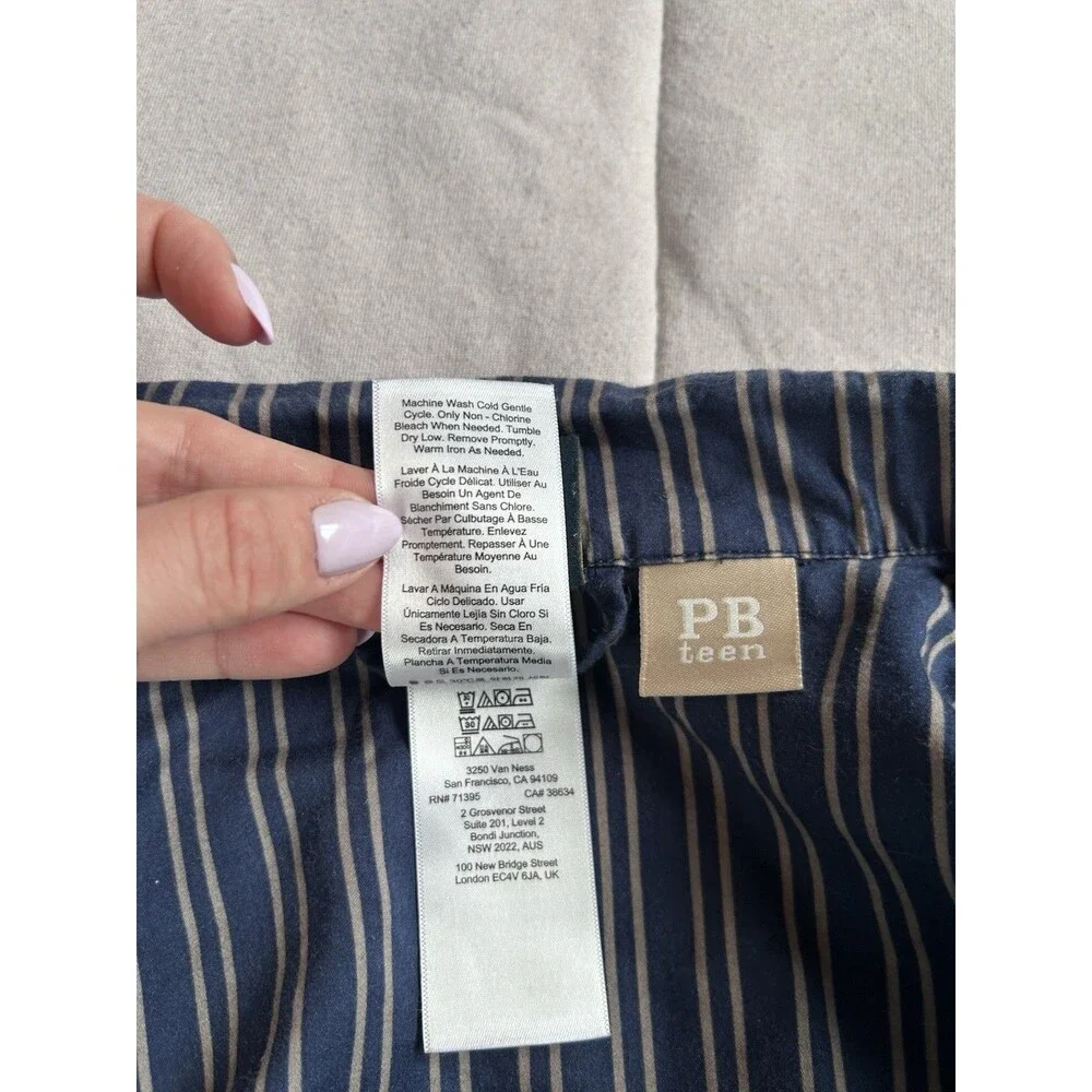 Pottery Barn Teen Harry Potter Ravenclaw House Pajama Set - Small Cotton Magic